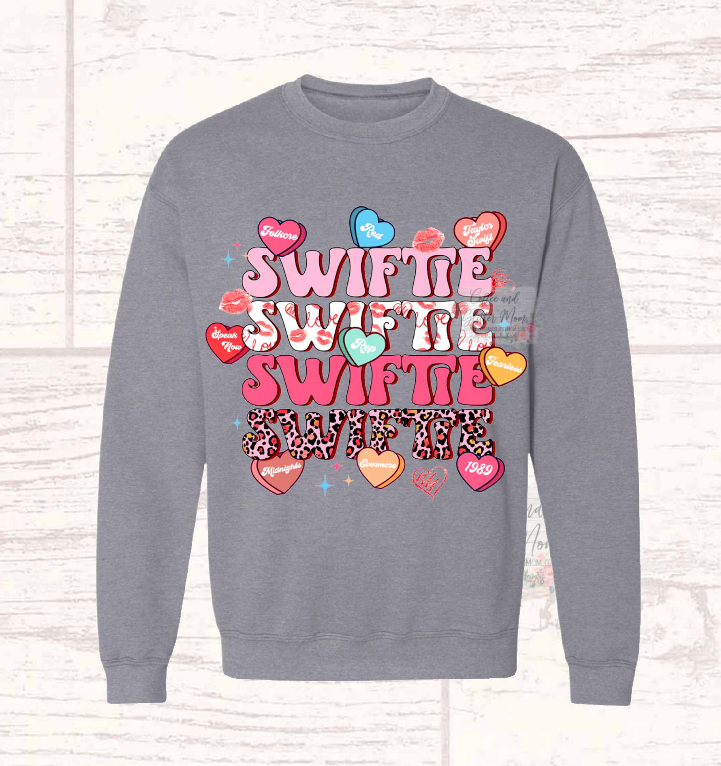 Candy Hearts Swiftie Youth/Adult Sweatshirt