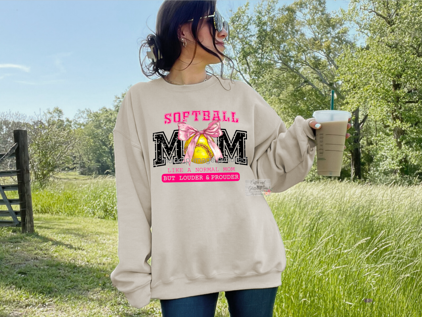Loud & Proud Softball Mama Unisex Tee or Sweatshirt