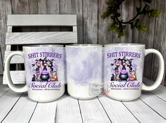 Shit Stirrer's Social Club 15oz Ceramic Mug