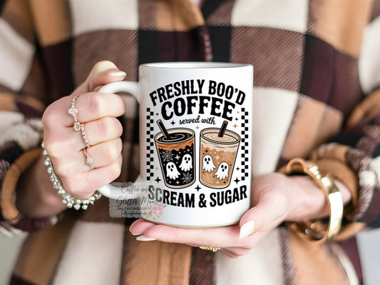 Freshly Boo'd Coffee 15oz Ceramic Mug