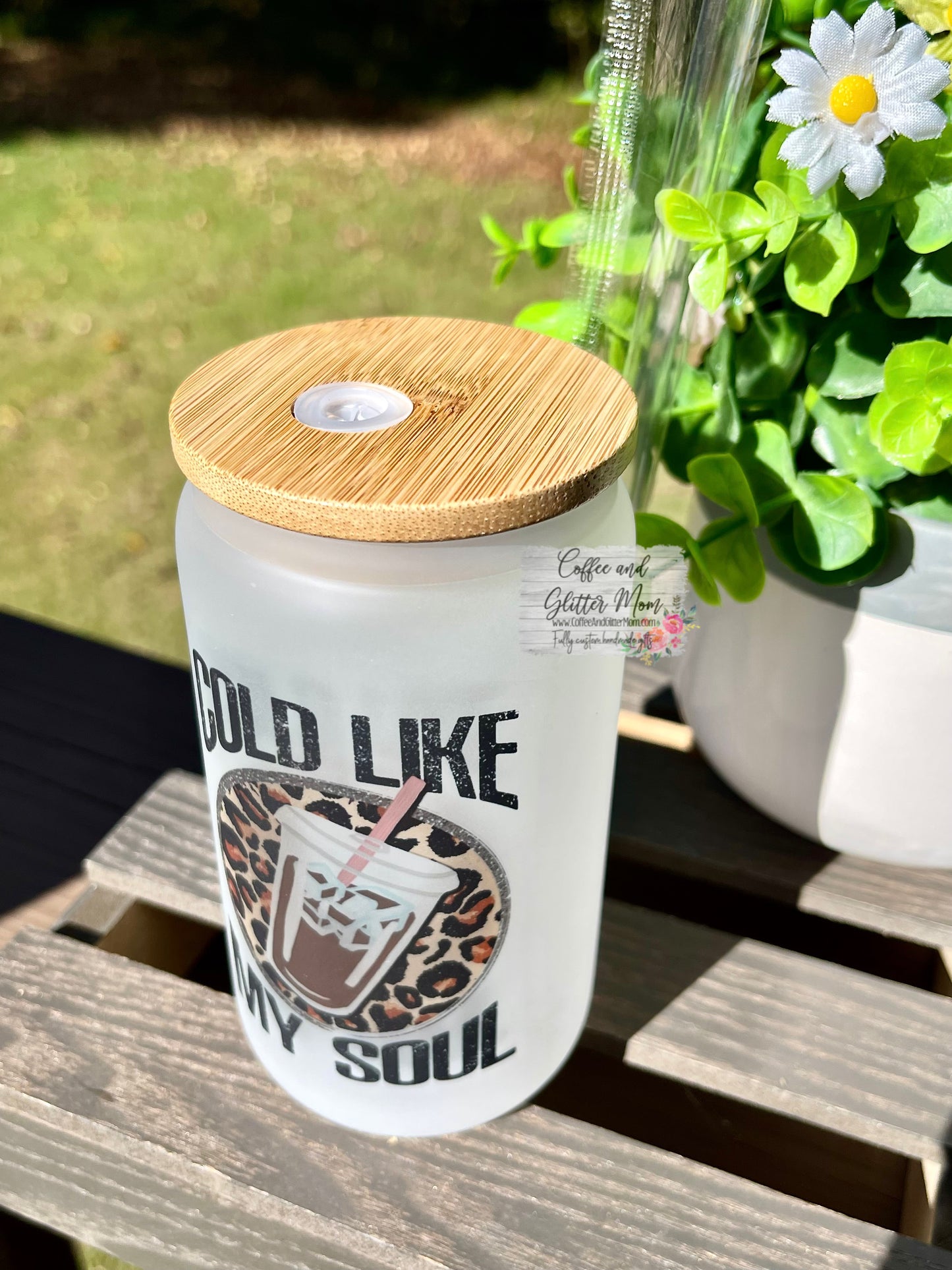 Cold Like My Soul 12oz Glass Can