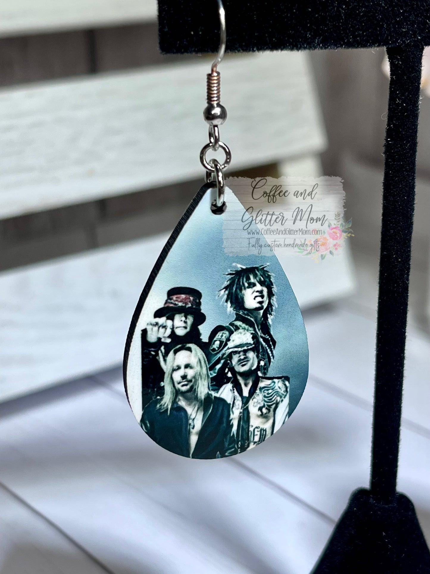 Rock Band Stadium Tour Teardrop Earrings