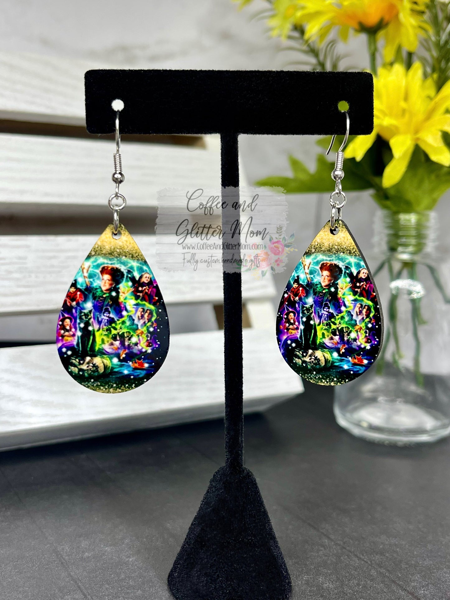 RTS Magical Witches Teardrop Earrings