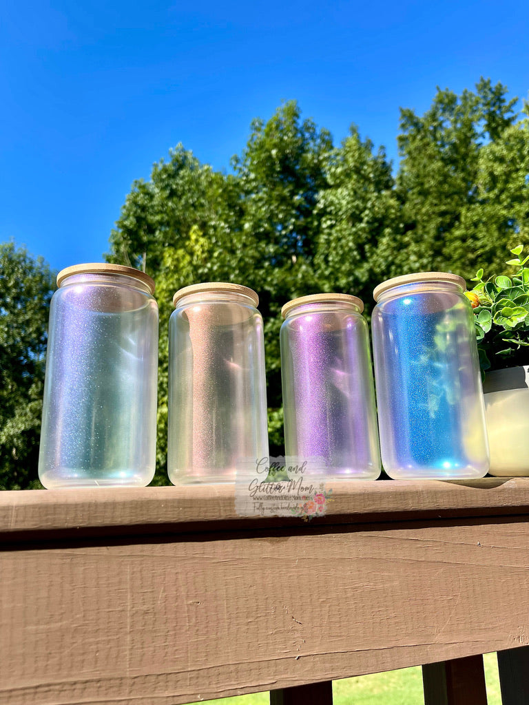 Sanderson Witches Apples Pick Your Color Glass Can