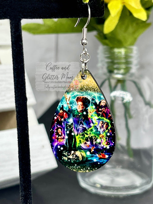 RTS Magical Witches Teardrop Earrings