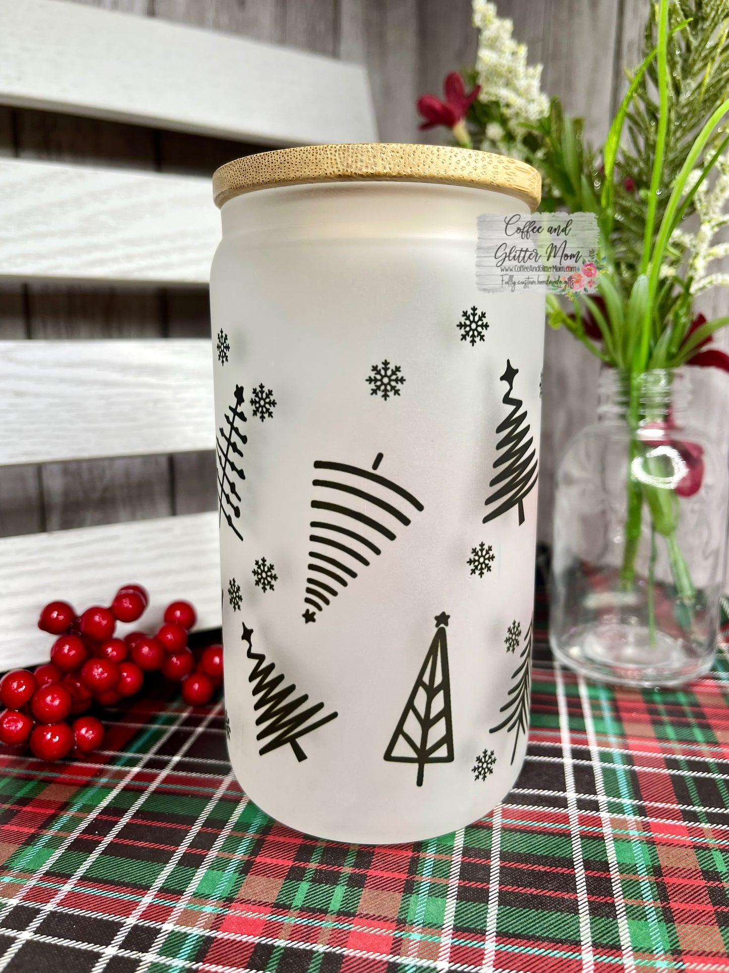 Christmas In-Stock Holographic Sparkle Tumblers