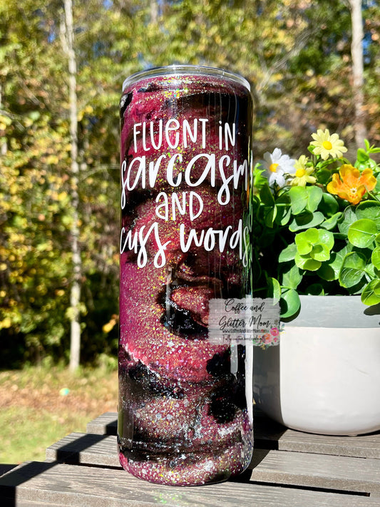 Sarcasm & Cuss Words 20oz Skinny