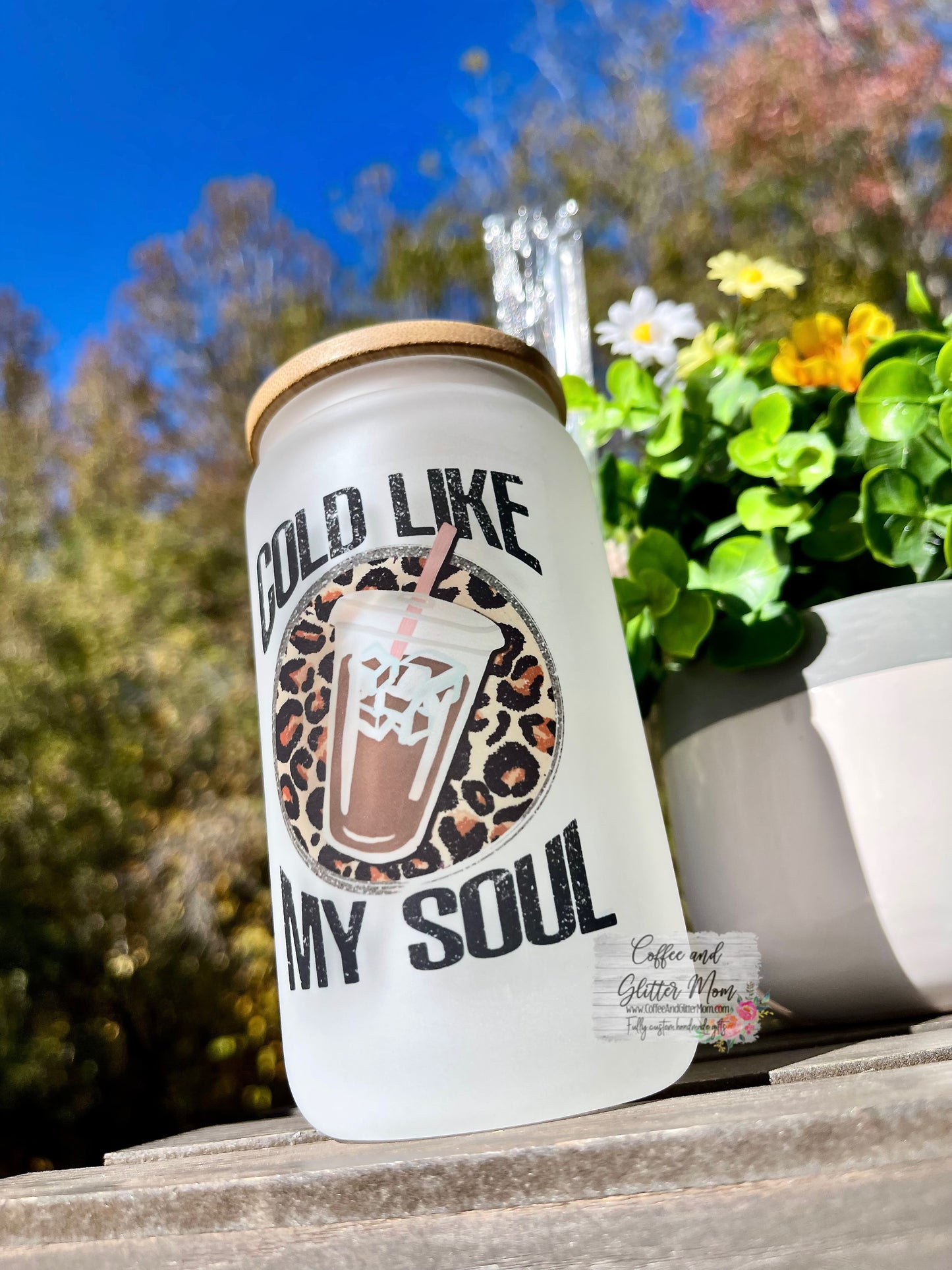 Cold Like My Soul 12oz Glass Can