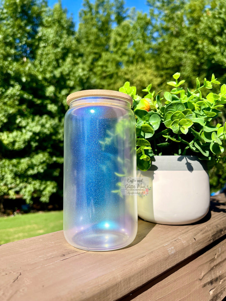 Sanderson Witches Apples Pick Your Color Glass Can
