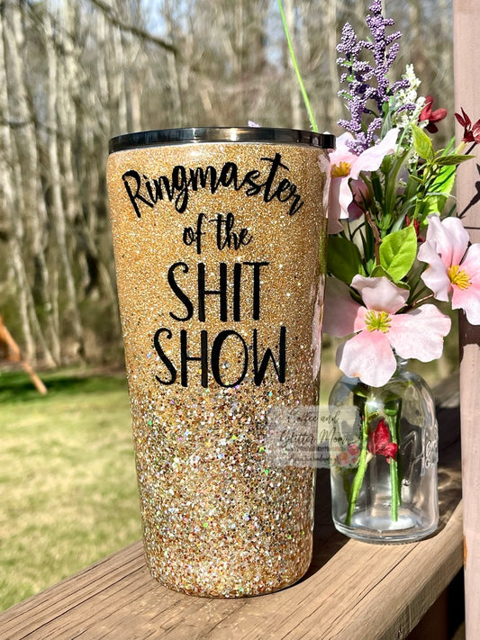 Ringmaster of the Shit Show 16oz Slim Pint