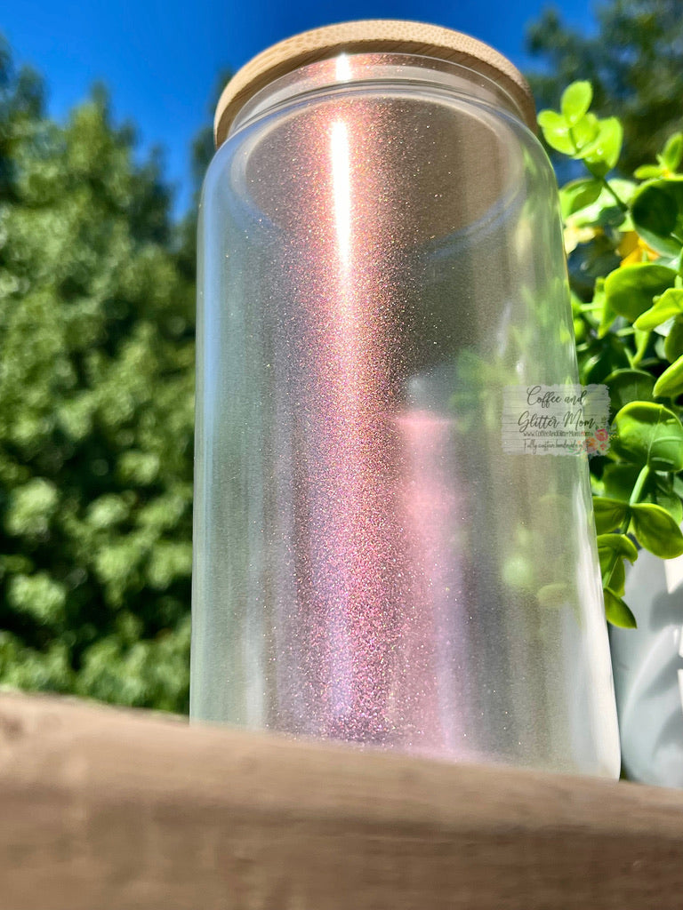 Sanderson Witches Apples Pick Your Color Glass Can