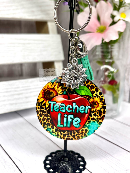 Teacher Life Keychain