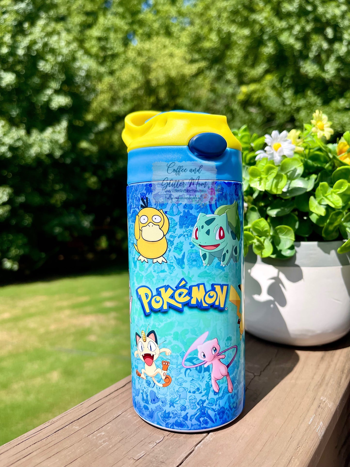 Pokemon 12oz Kids Water Bottle Tumbler
