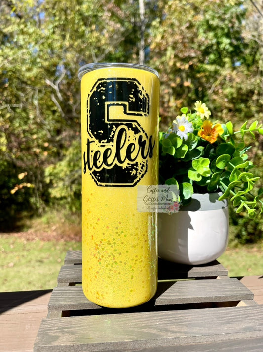 Steelers Yellow 20oz Skinny