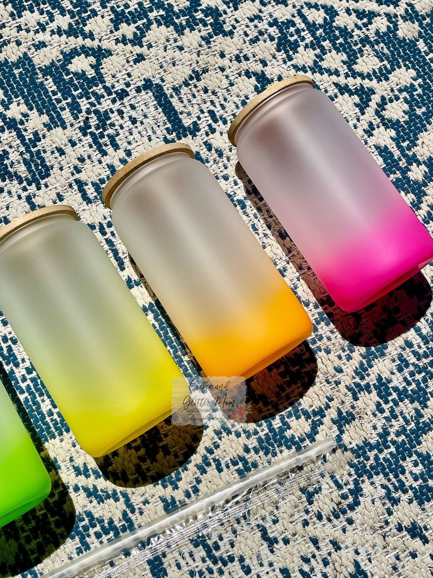 Affirmations for the Ghouls 16oz Ombré Glass Can