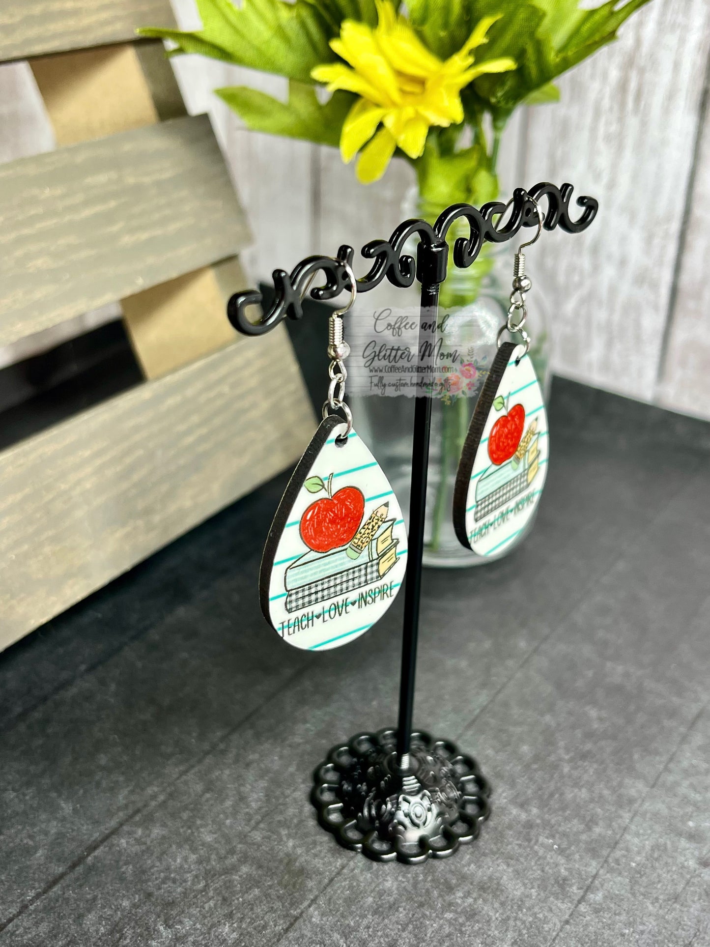 Teach Love Inspire Earrings