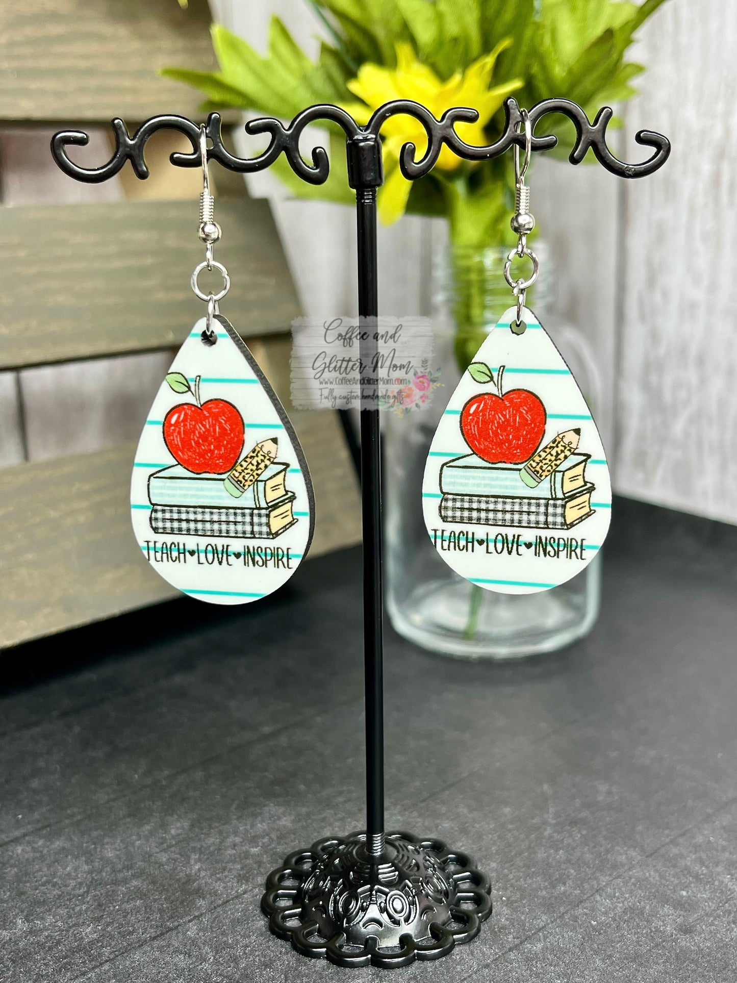 Teach Love Inspire Earrings