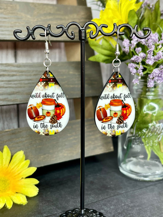 Wild About Fall In The South Earrings