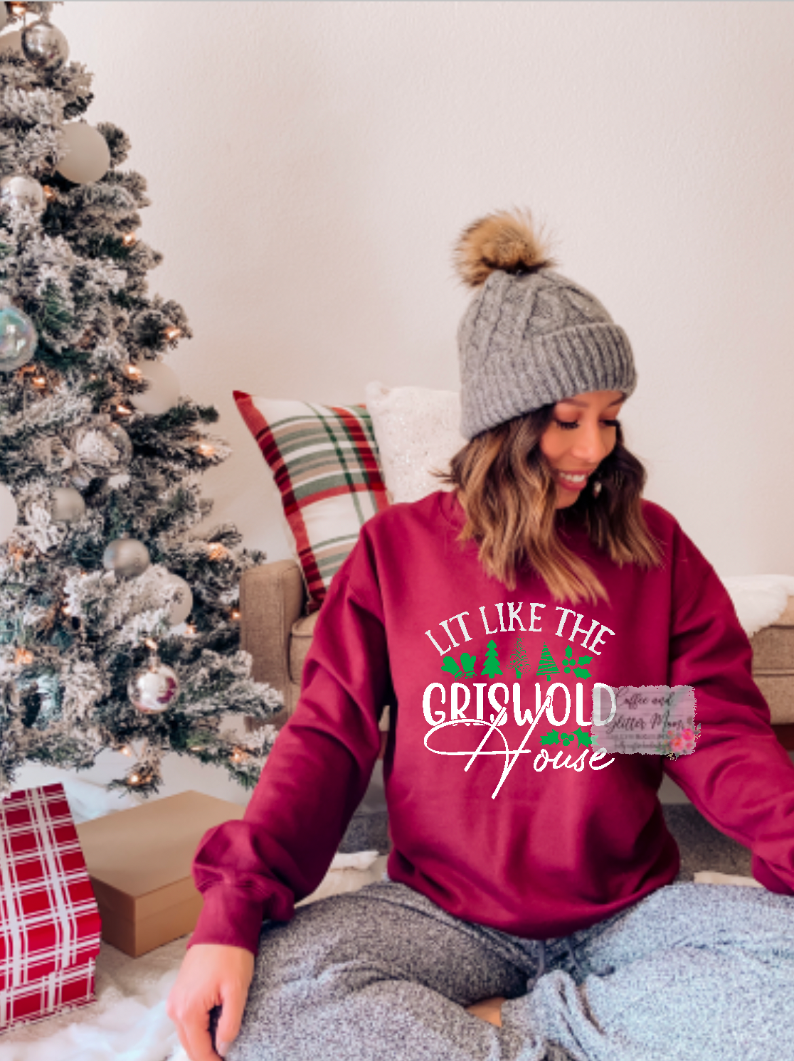 Lit Like The Griswold House Christmas Vacation Sweatshirt