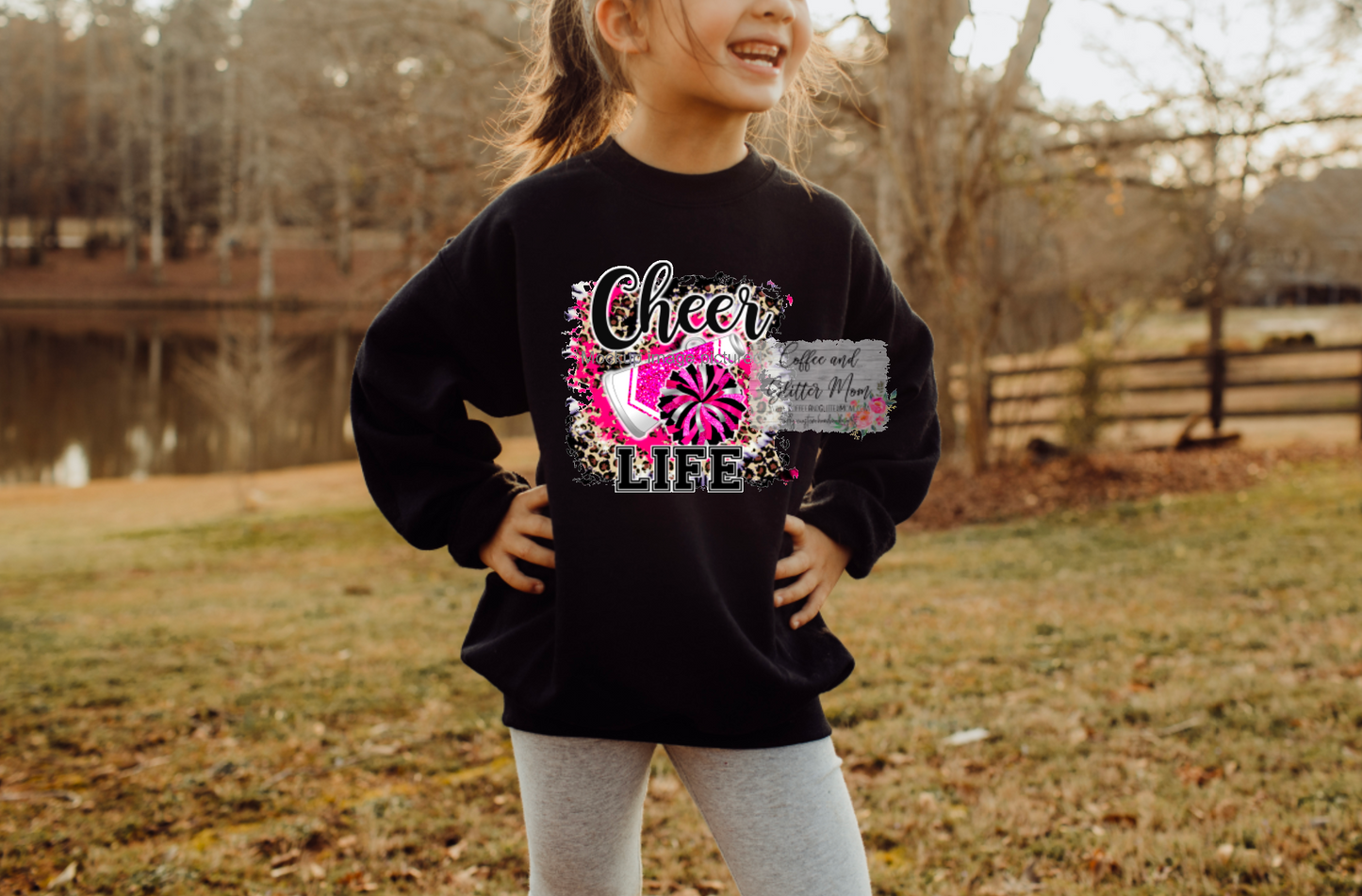 Cheer Life Pink Youth Sweatshirt