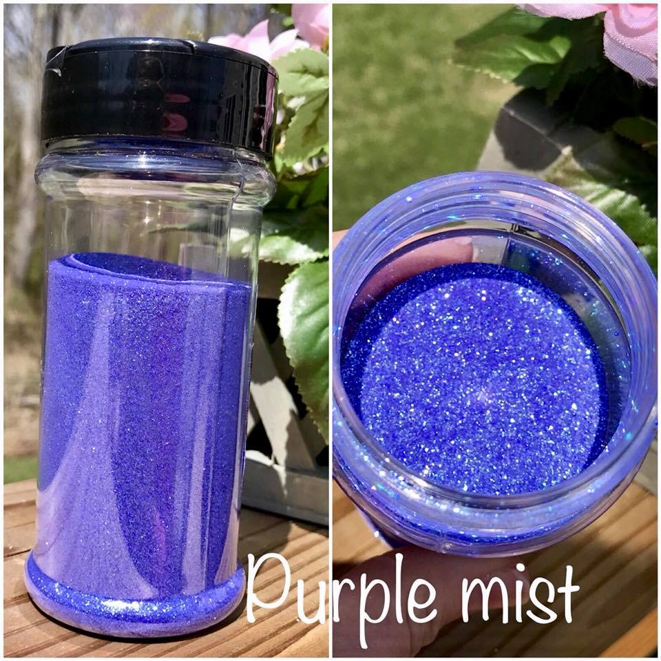 30oz Chunky Holo Bling Bottom Tumbler (Fine Top) One Decal