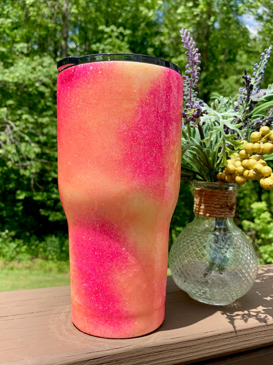 30oz Summer Glitter Tye-Dye