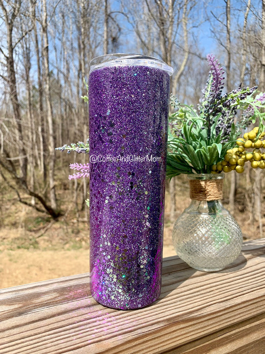 20oz Neverland and Neverland Chunky Skinny Tumbler With Straw