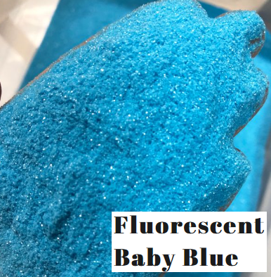 Fluorescent Baby Blue Fine