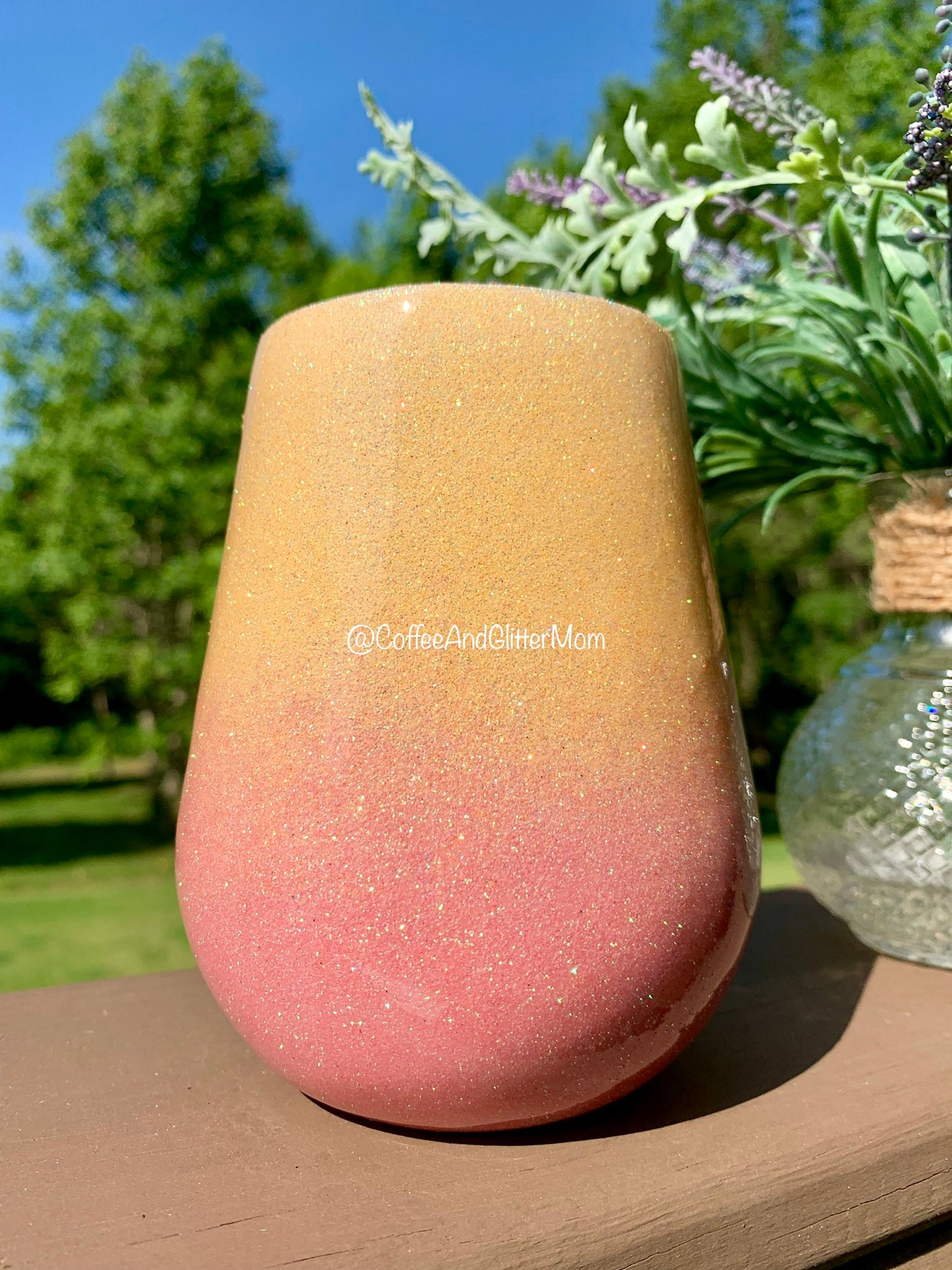 14oz Peaches N Cream to Blushing Peach Pink