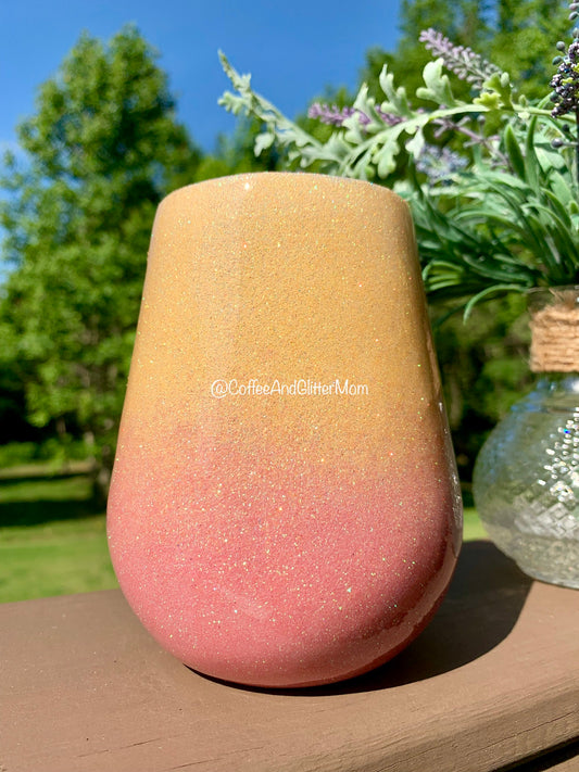 14oz Peaches N Cream to Blushing Peach Pink