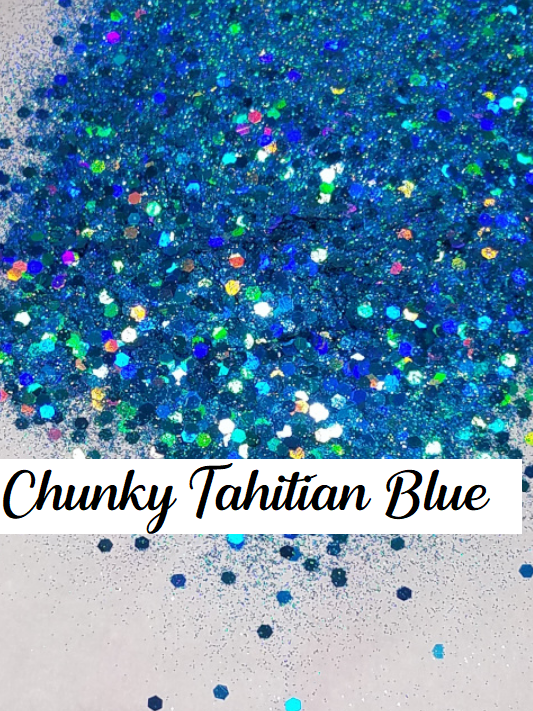 Chunky Tahitian Blue