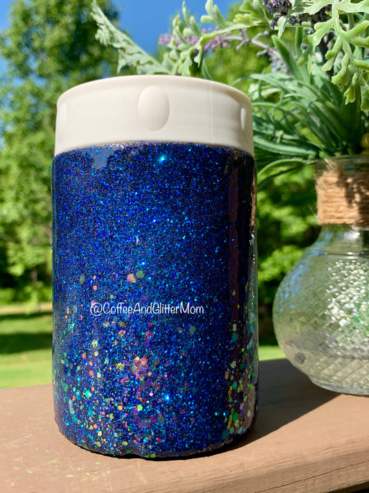 12oz Can Cooler with Rubber with Screw-Top Alter Ego