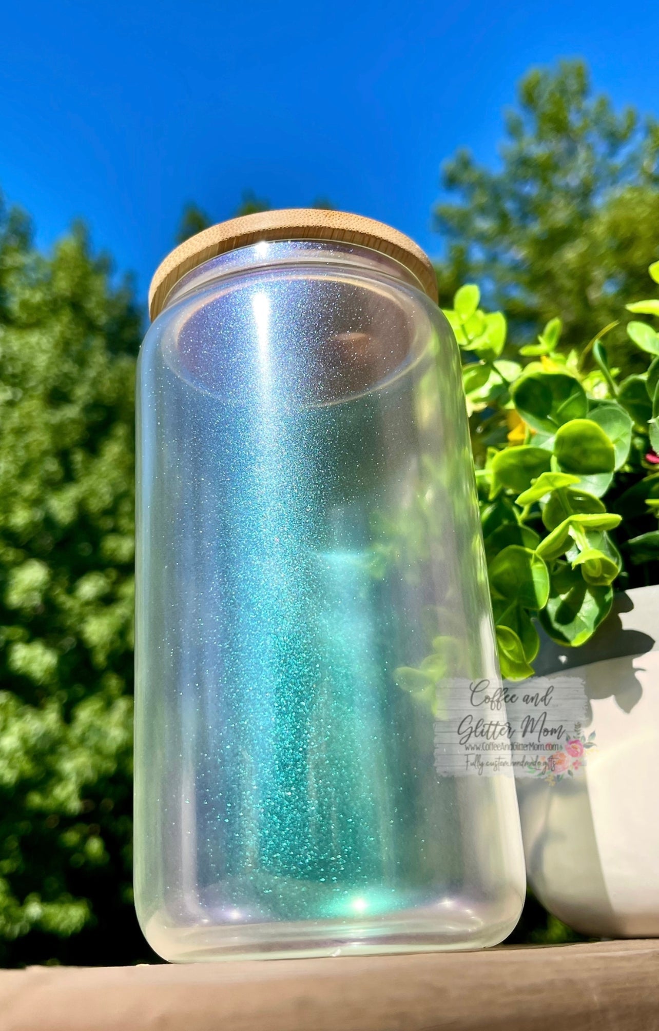 Daily Reminders (Clean Version) 16oz Iridescent Glass Can