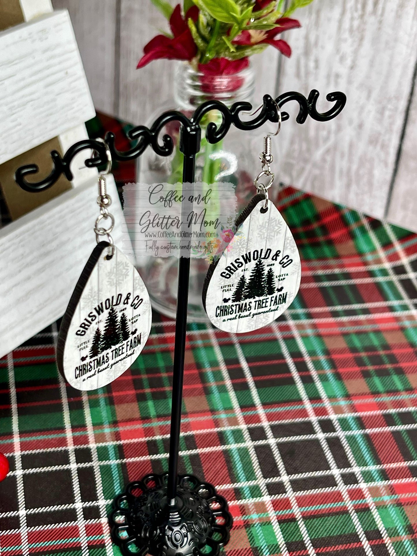 Girswold Christmas Trees Earrings