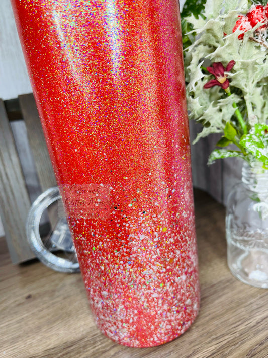 Red Classy 25oz Duo-Lid Skinny