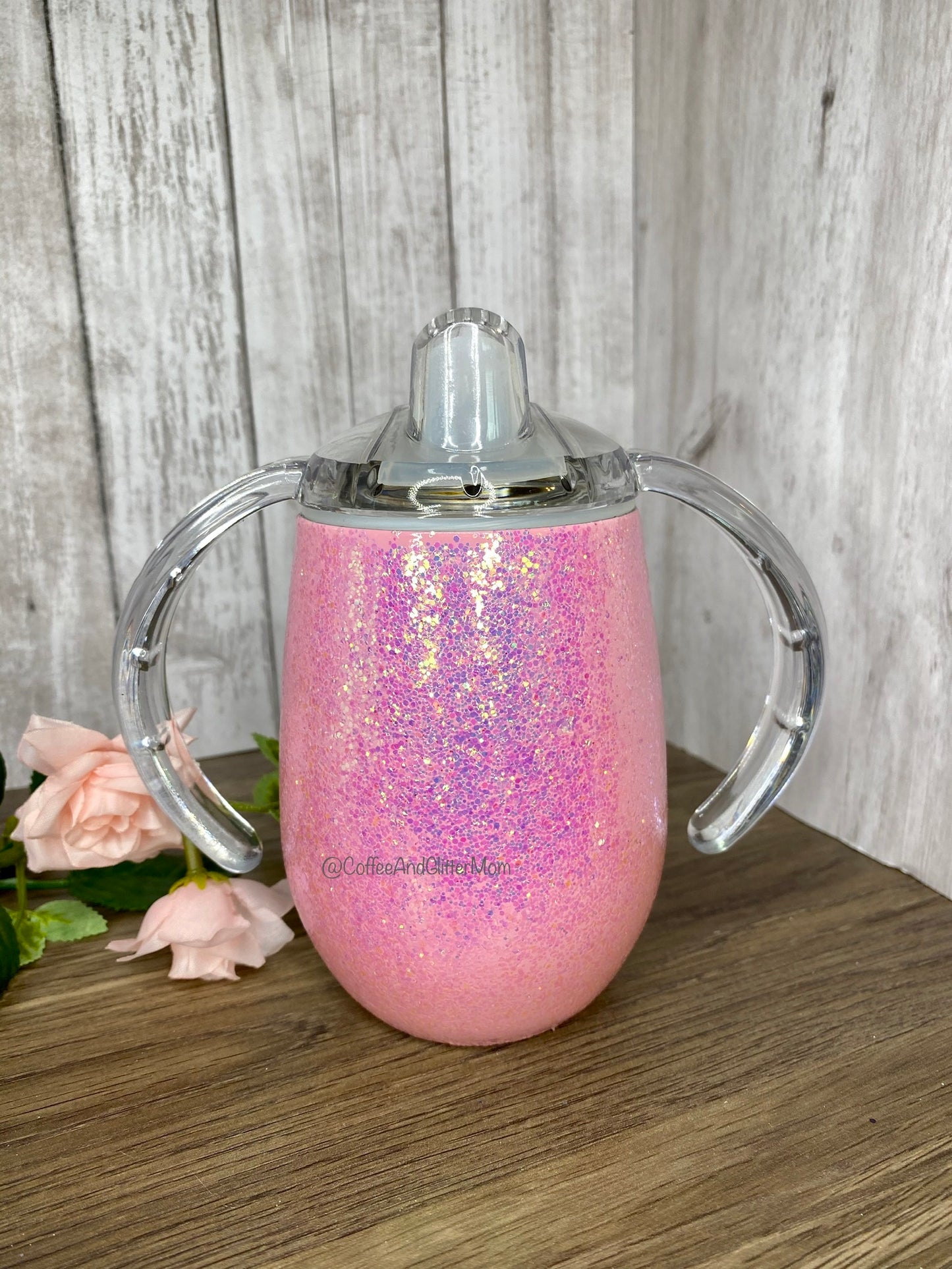 Light Pink Opal 8oz Sippy Cup