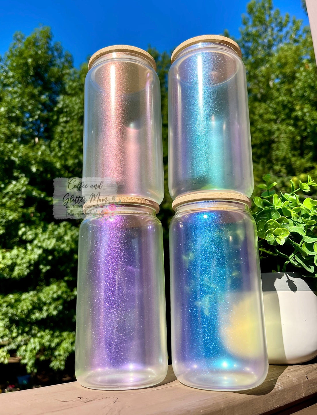 Daily Reminders (Clean Version) 16oz Iridescent Glass Can