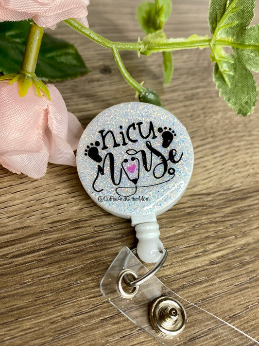 PREORDER NICU Nurse Badge Reel