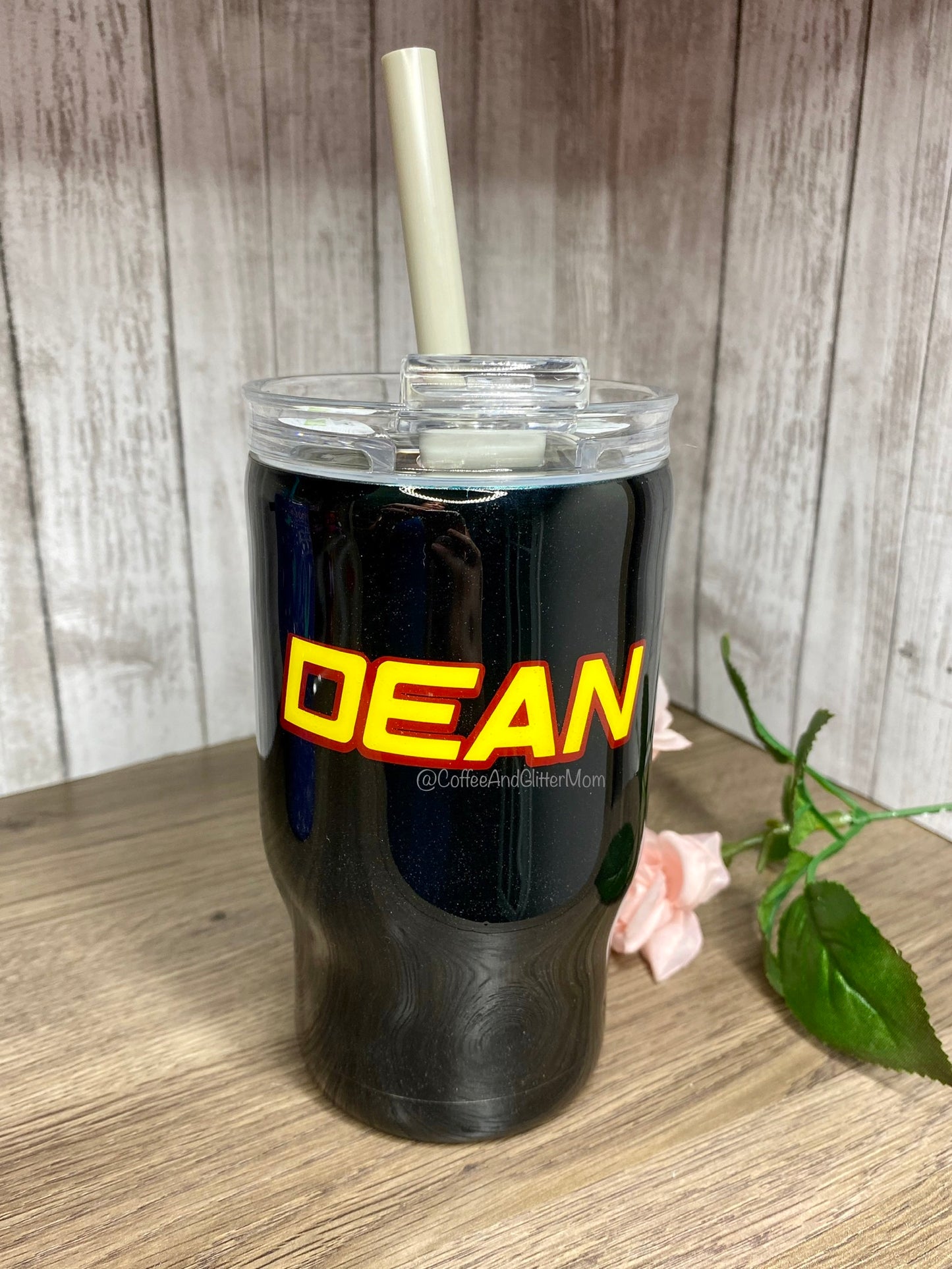 Black, Red or White Painted Tumbler