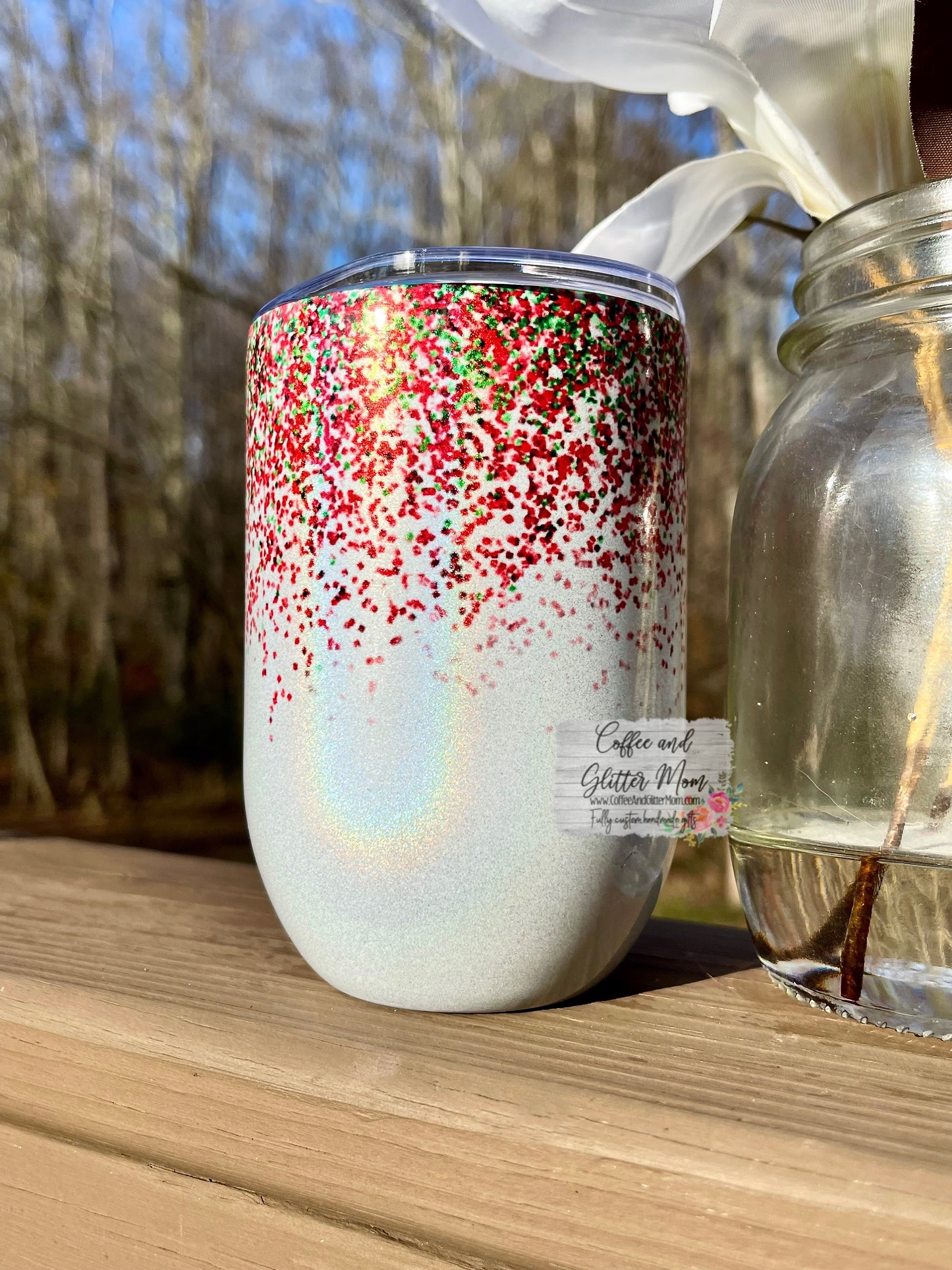 Making Things Magical Holographic Sparkle Tumbler