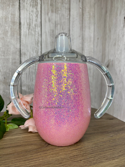 Light Pink Opal 8oz Sippy Cup