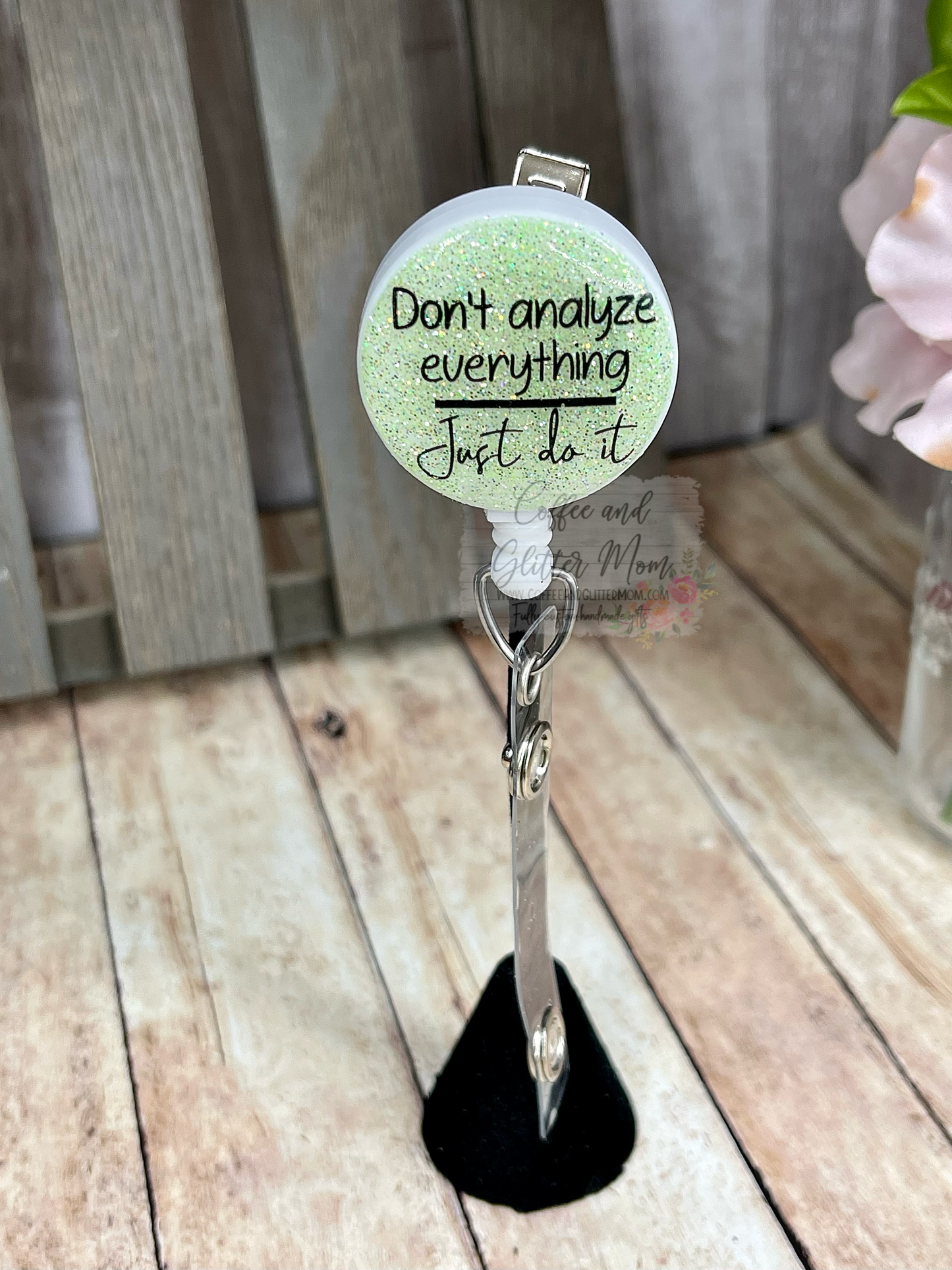 Don’t Analyze Just Do It Greys Badge Reel