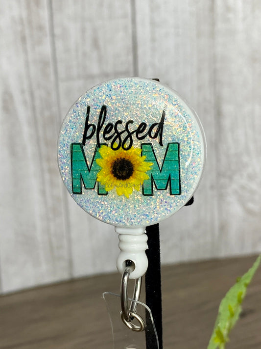 PREORDER Blessed Mom Badge Reel