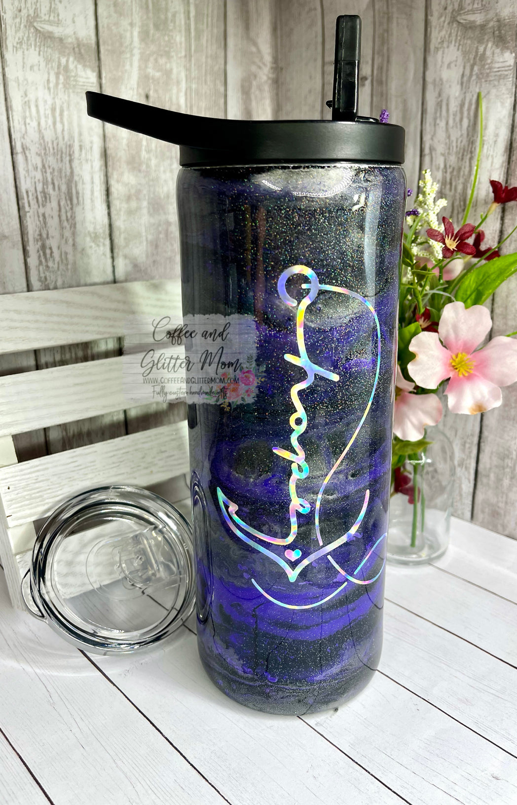 Hope Purple Blend Anchor 25oz Duo-Lid Skinny