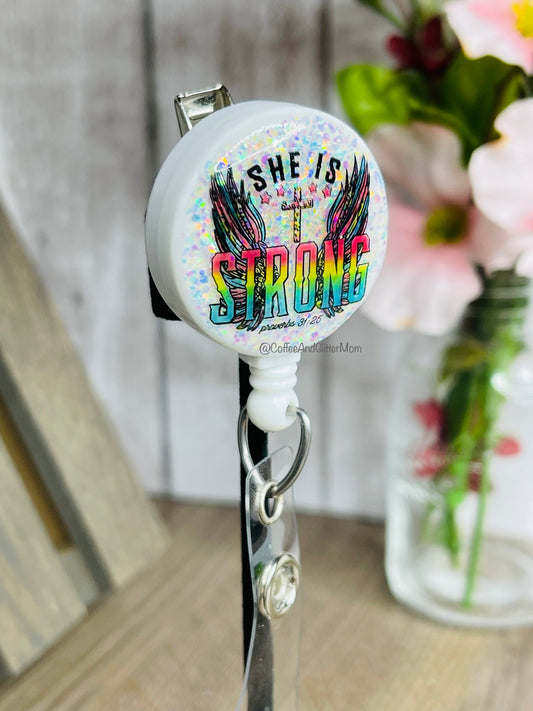 She Is Strong Badge Reel