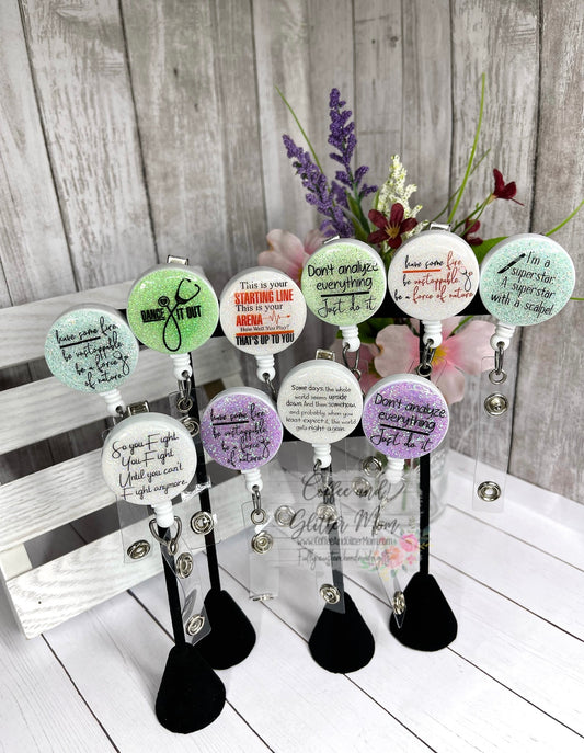 Order a Badge Reel – Coffee And Glitter Mom