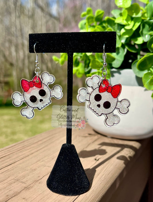 Candy Skull Earrings