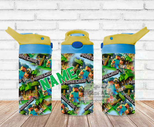 Minecraft 12oz Kids Water Bottle Tumbler